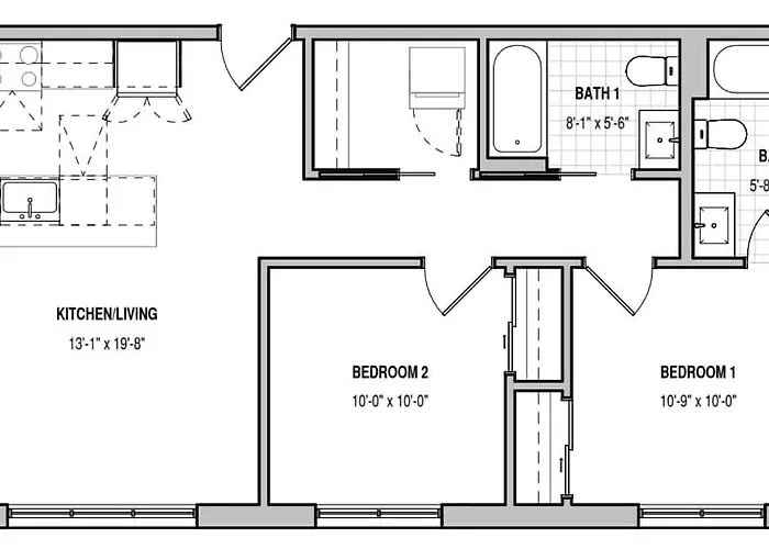 Apartment Steps From The Edgewater Modern 2bd 2ba